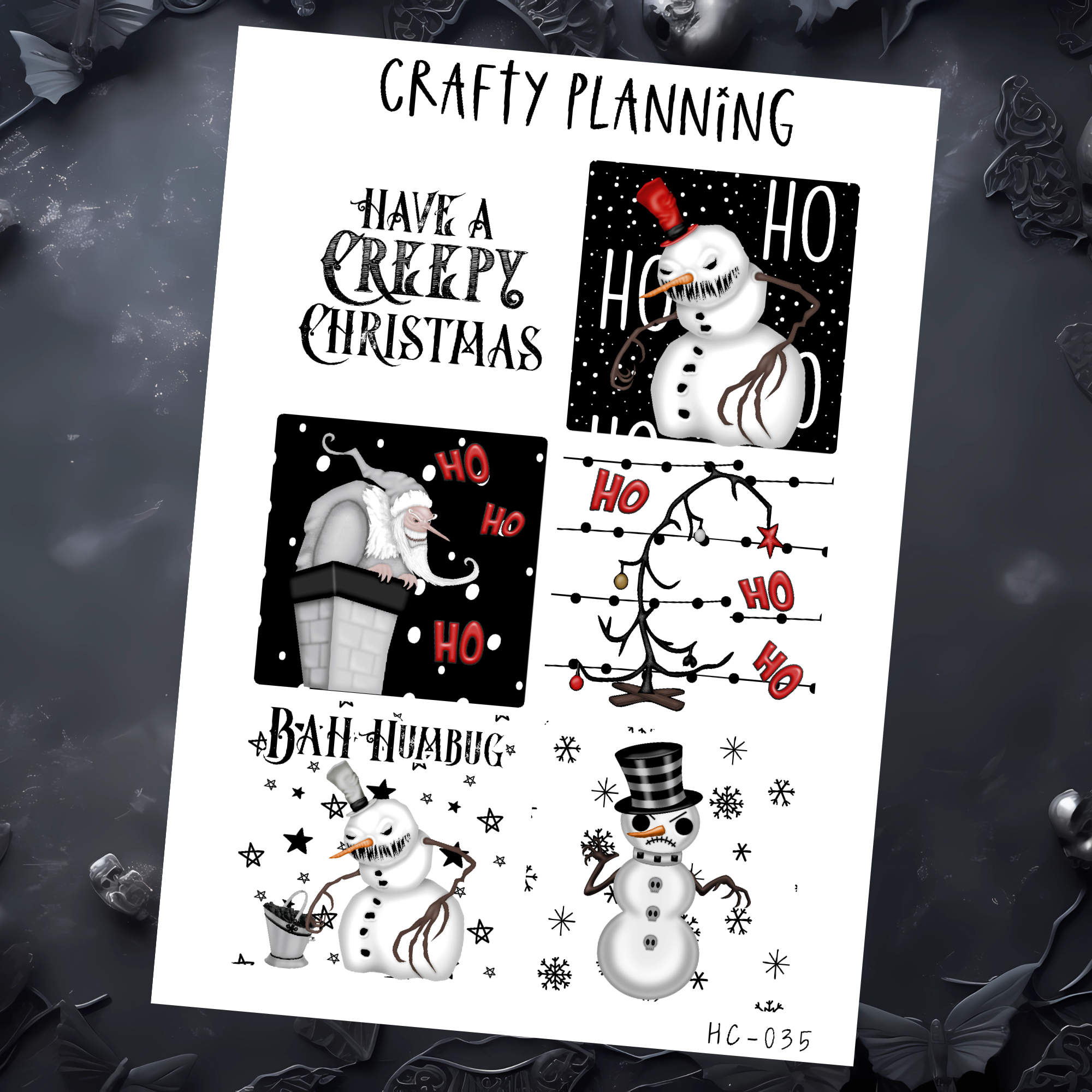 CREEPY XMAS - A5 KIT