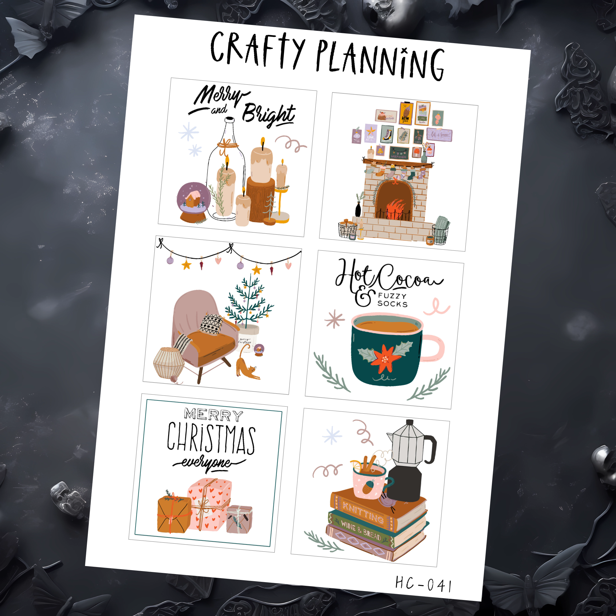 MERRY & BRIGHT - A5 KIT