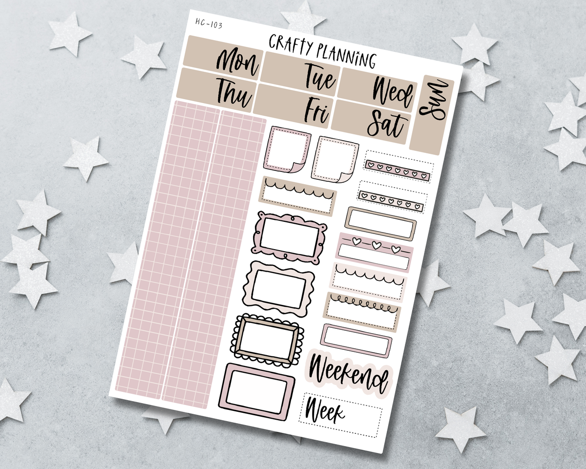 Neutral Weekly - Hobonichi Cousin