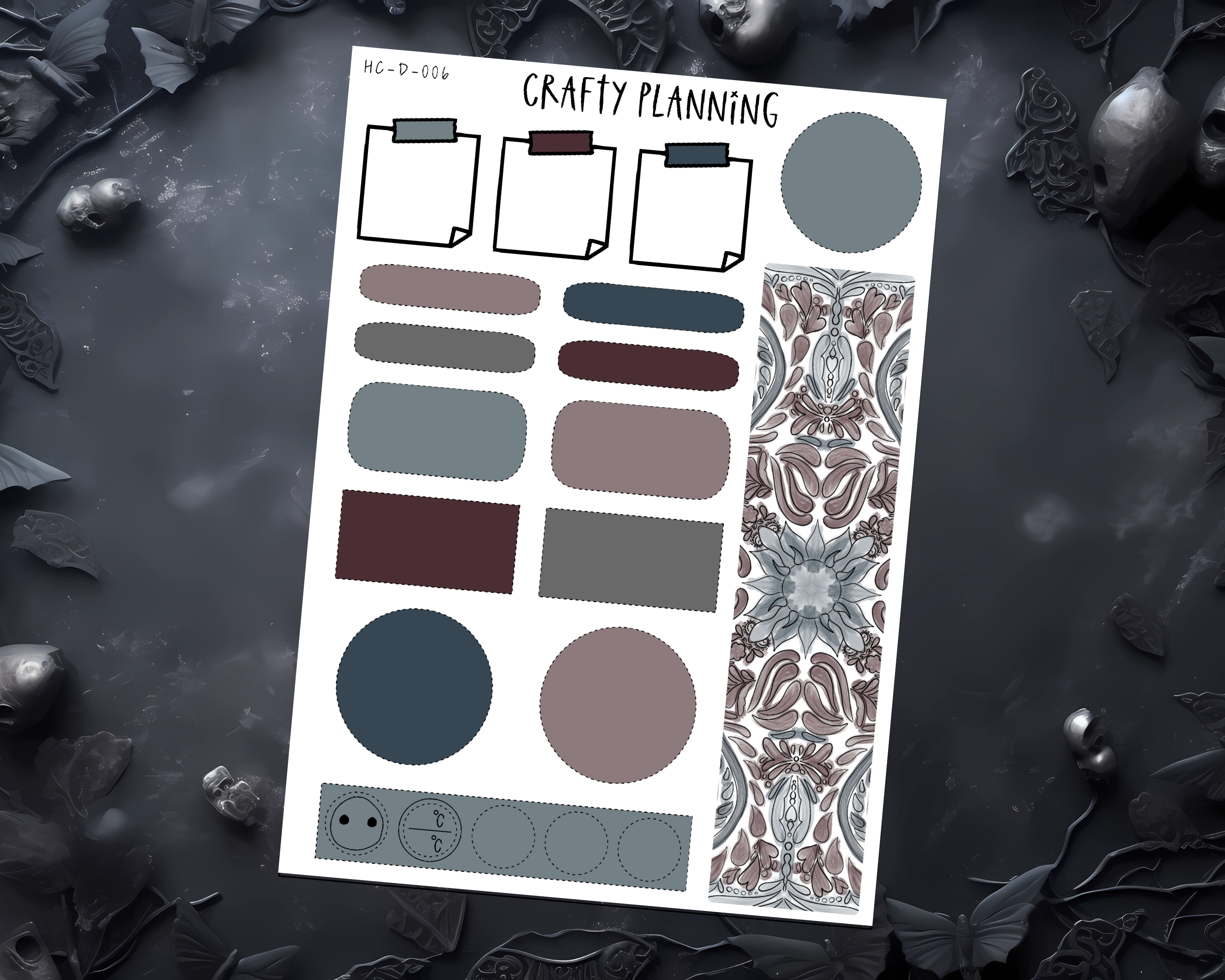 DARK FANTASY - HOBONICHI COUSIN DAILY KIT SET