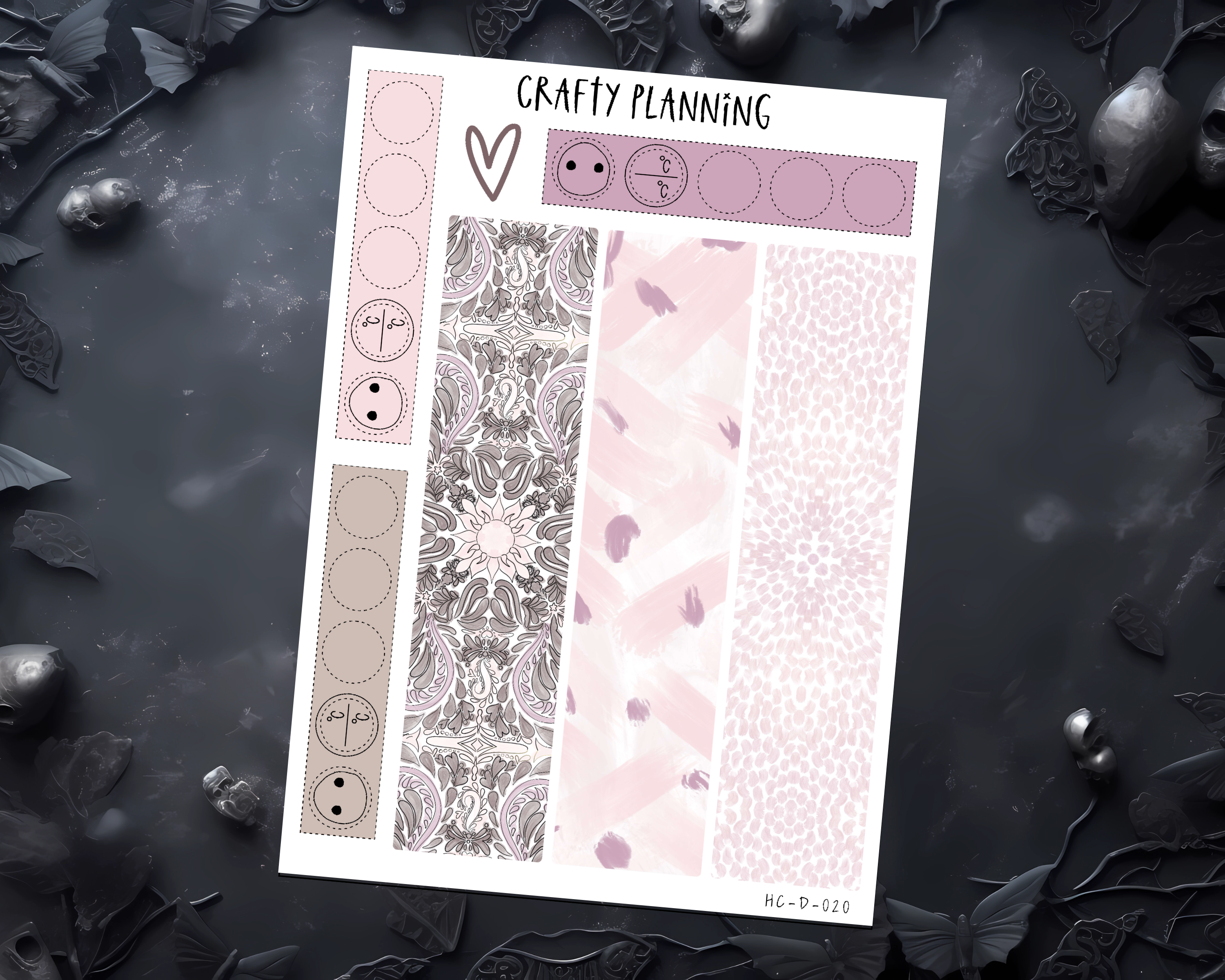PINK & PURPLE - HOBONICHI COUSIN DAILY KIT SET