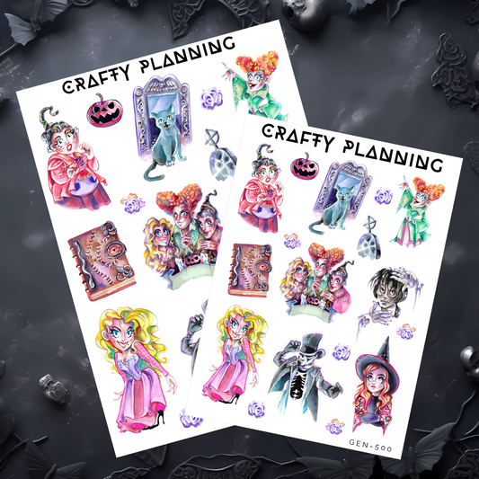 Hocus Pocus - Deco Sticker Sheets