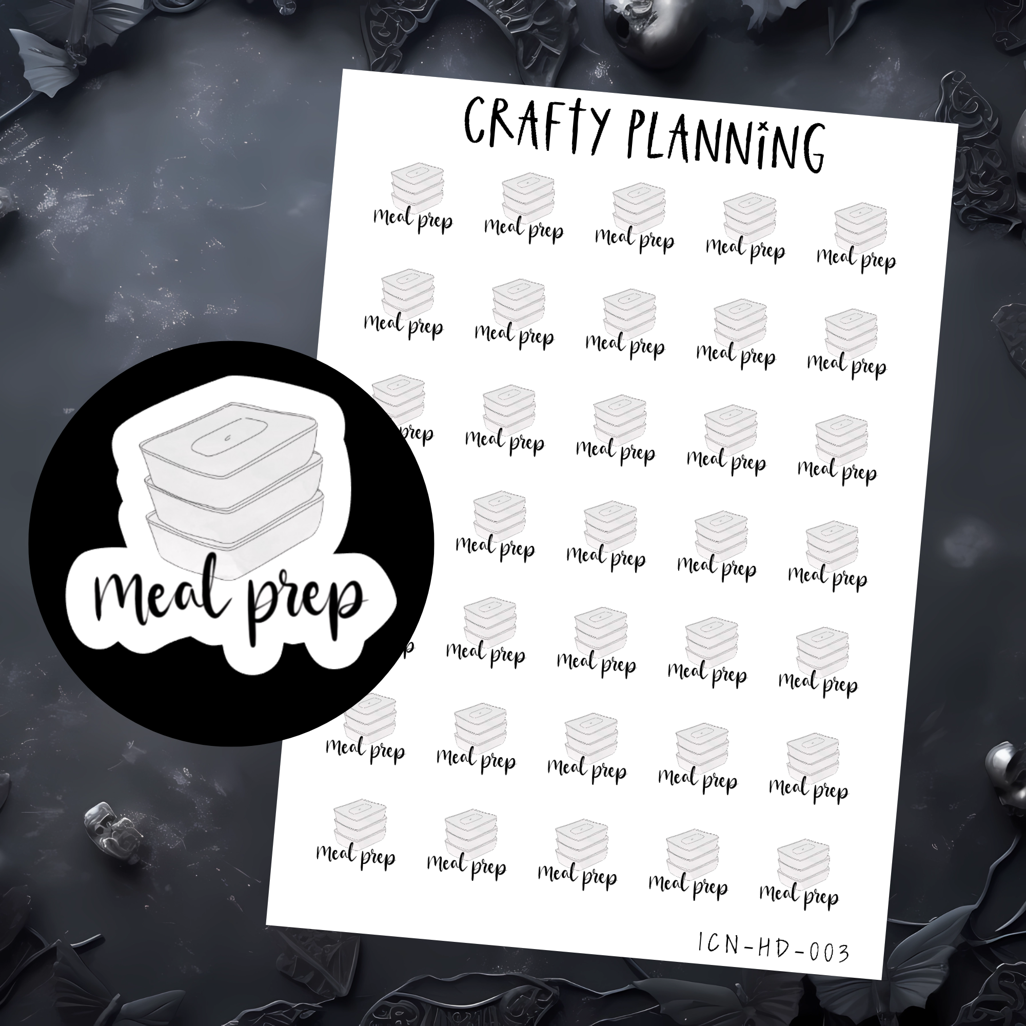 MEAL PREP - HAND DRAWN