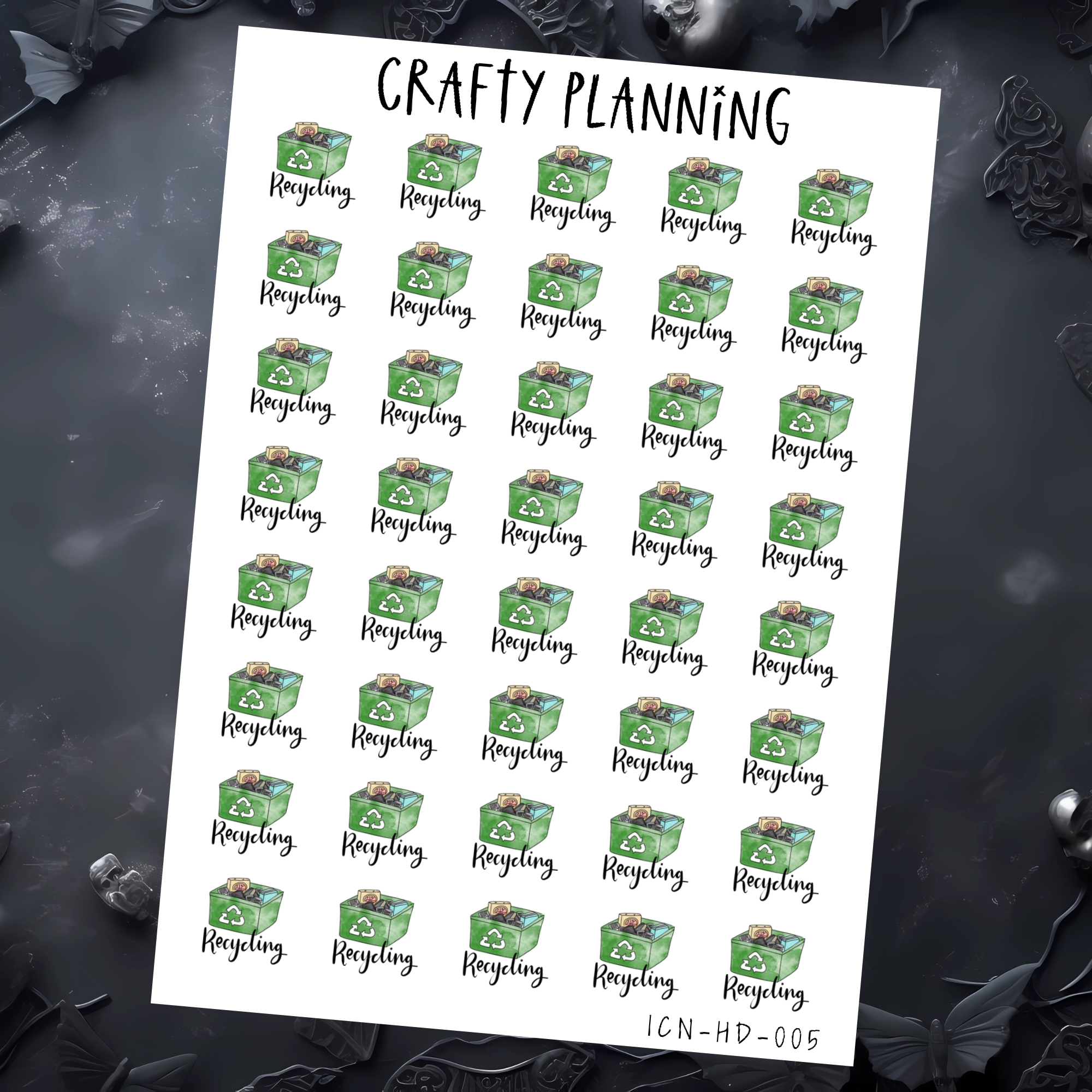 RECYCLING - HAND DRAWN