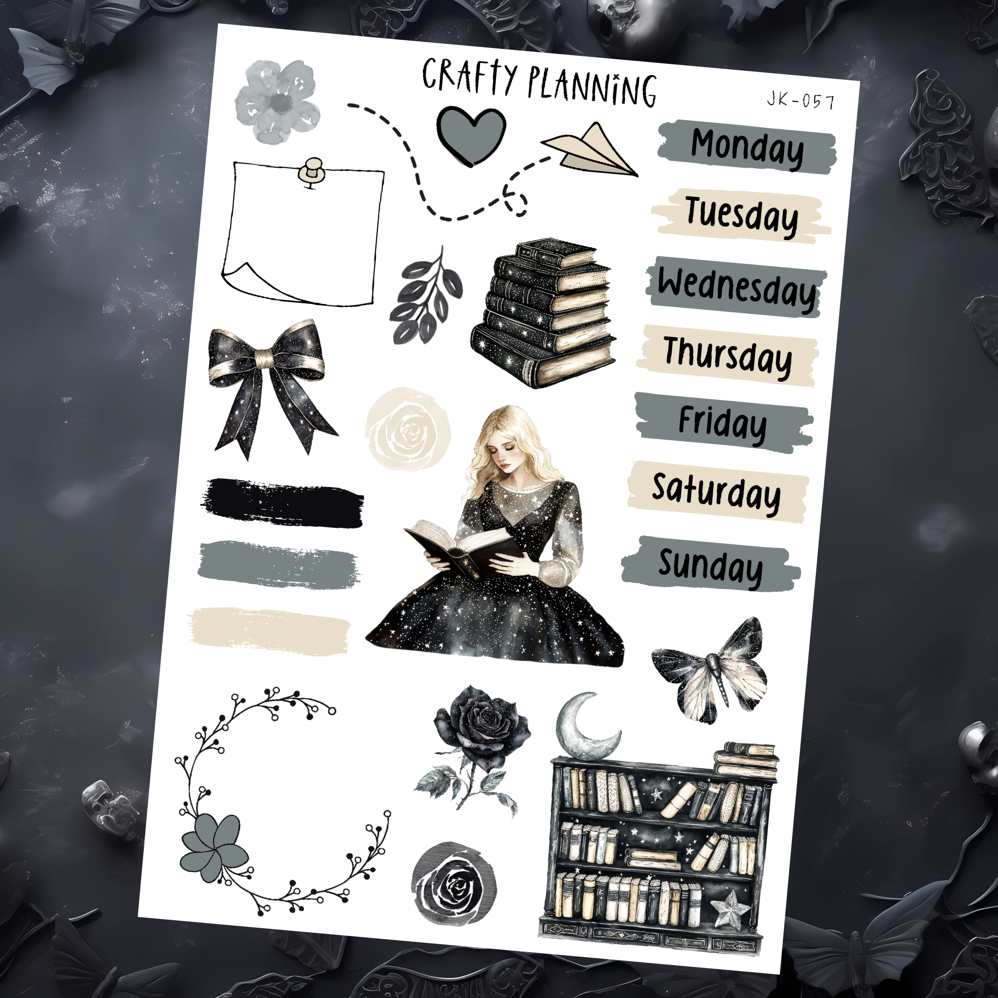 MOONLIGHT READING - JOURNALING KIT