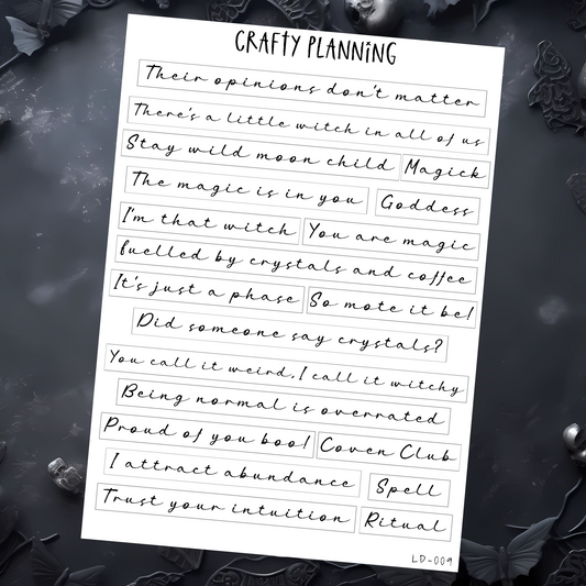 SHE IS MAGIC - SENTIMENT PHRASES