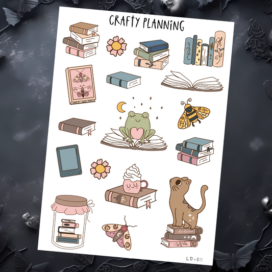 CUTE BOOK JOURNAL DECO