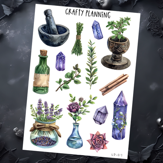 WITCHY DECO SHEET