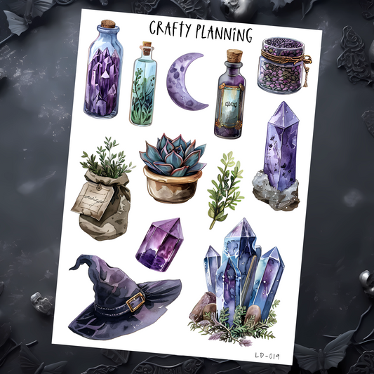 WITCHY DECO SHEET