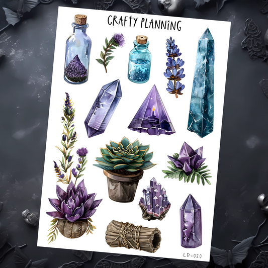 WITCHY DECO SHEET