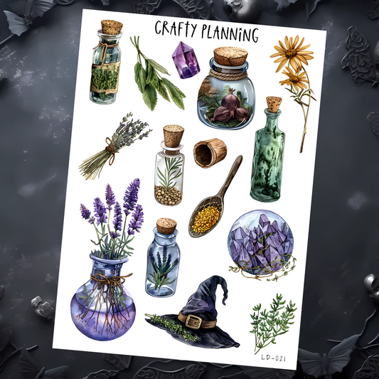 WITCHY DECO SHEET