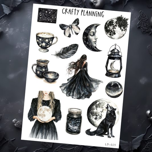 MOONLIGHT READING - DECO SHEET 2