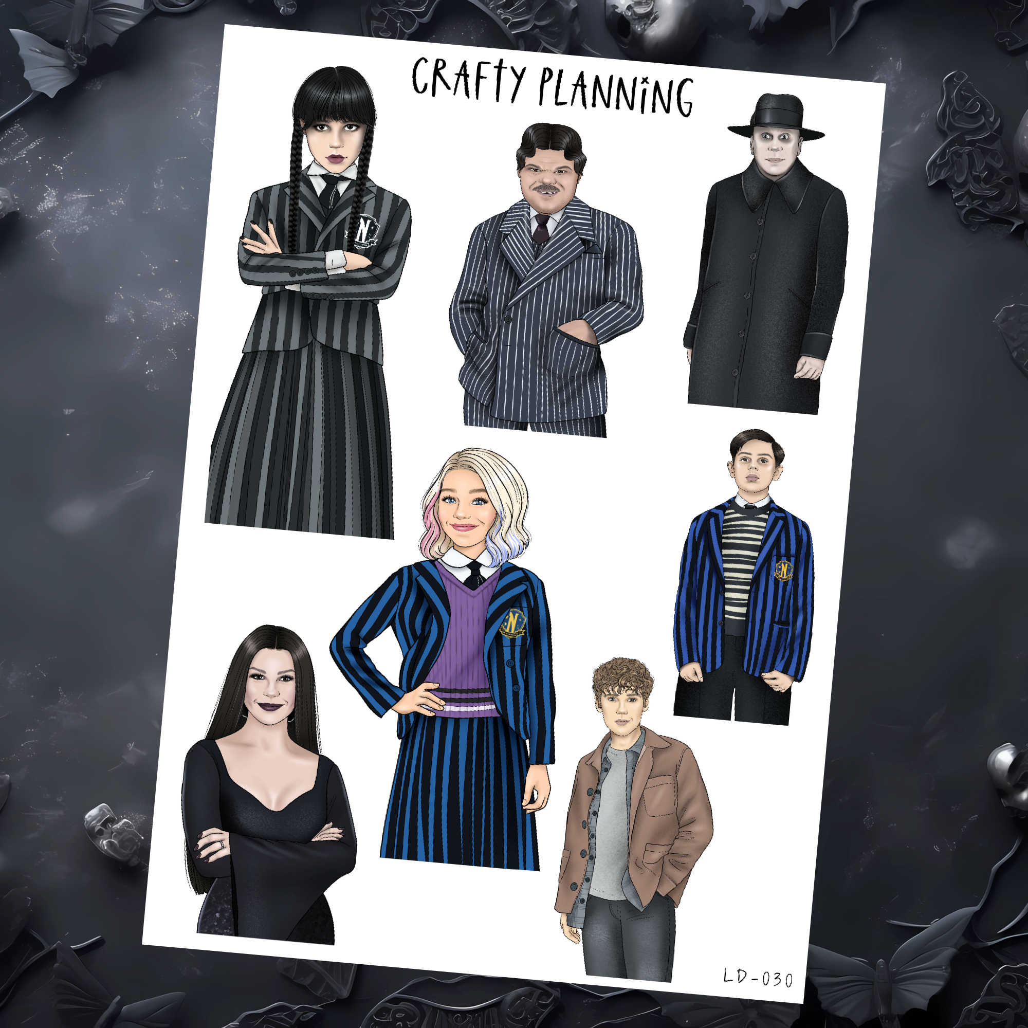 NEVERMORE CHARACTERS