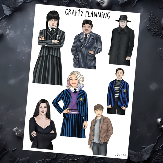 NEVERMORE CHARACTERS