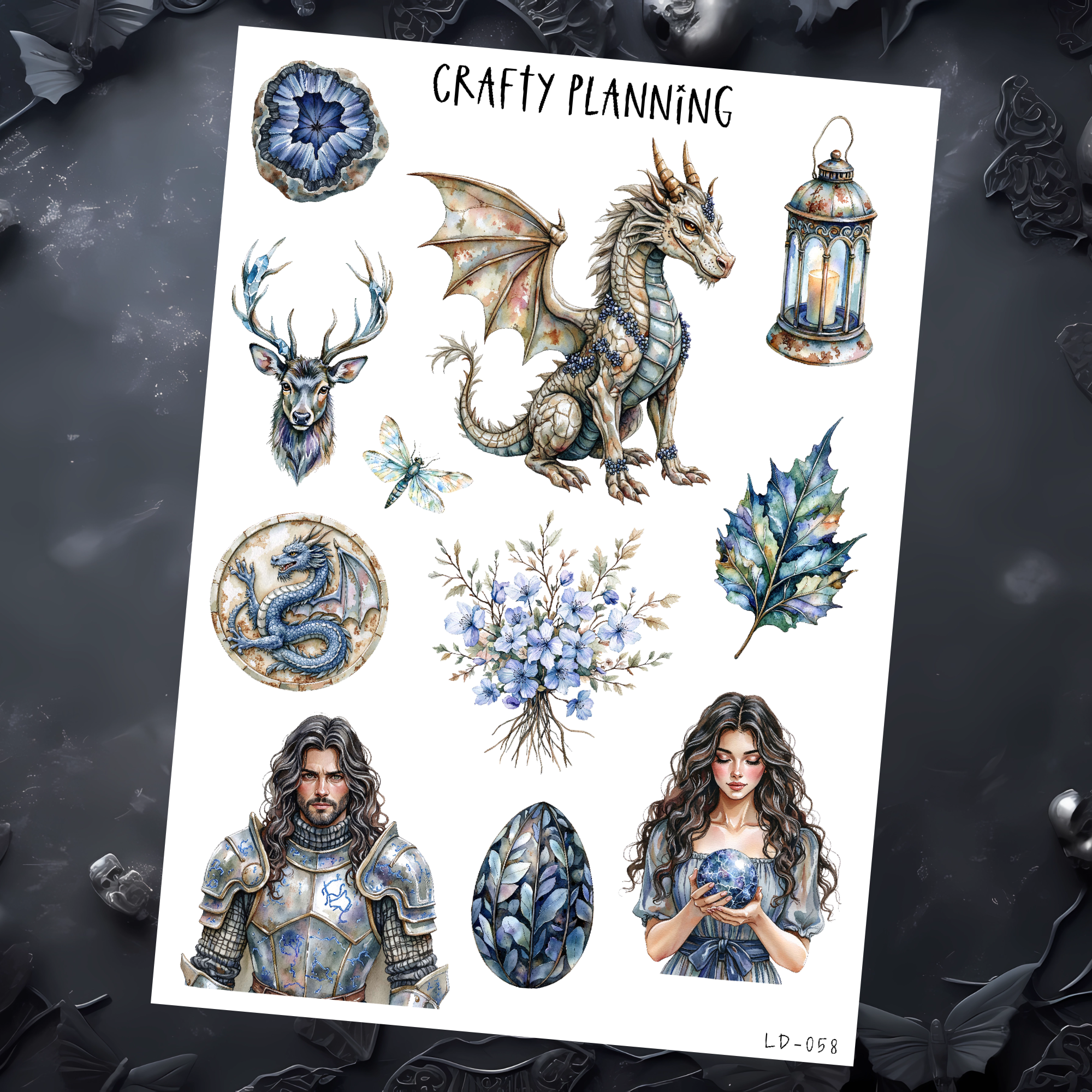 DRAGONSTONE DECO SHEET 2