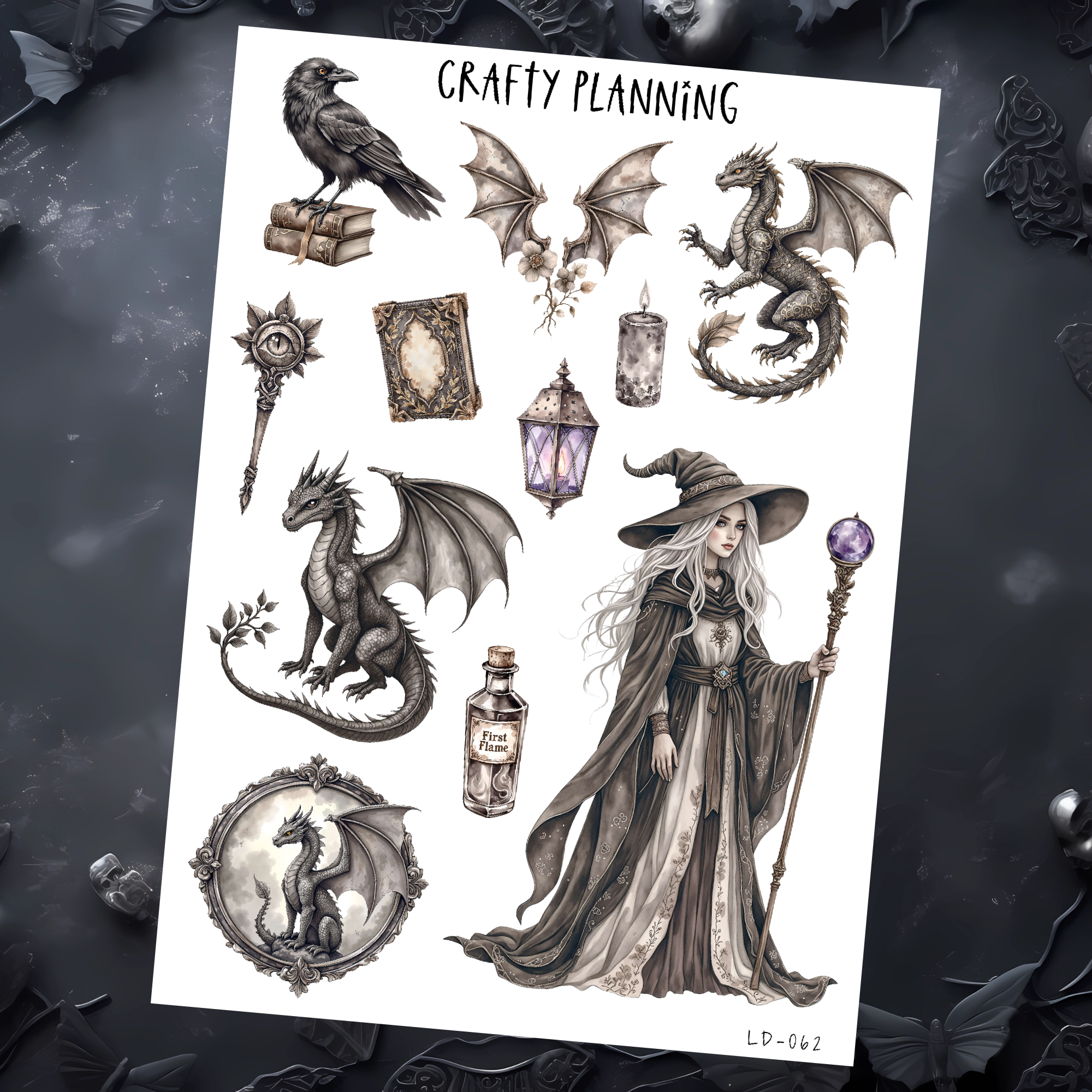 FIRST FLAME DECO SHEET 3