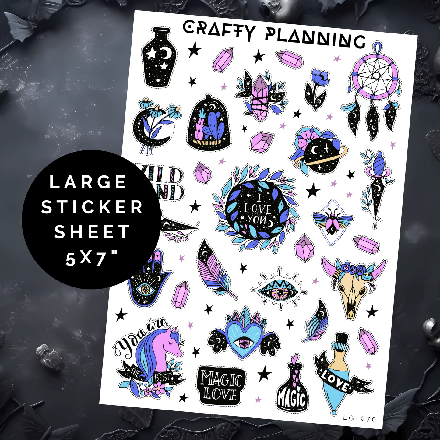 A Little Magic Deco - Large Sticker Sheet