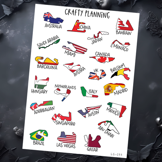 FORMULA ONE CIRCUITS