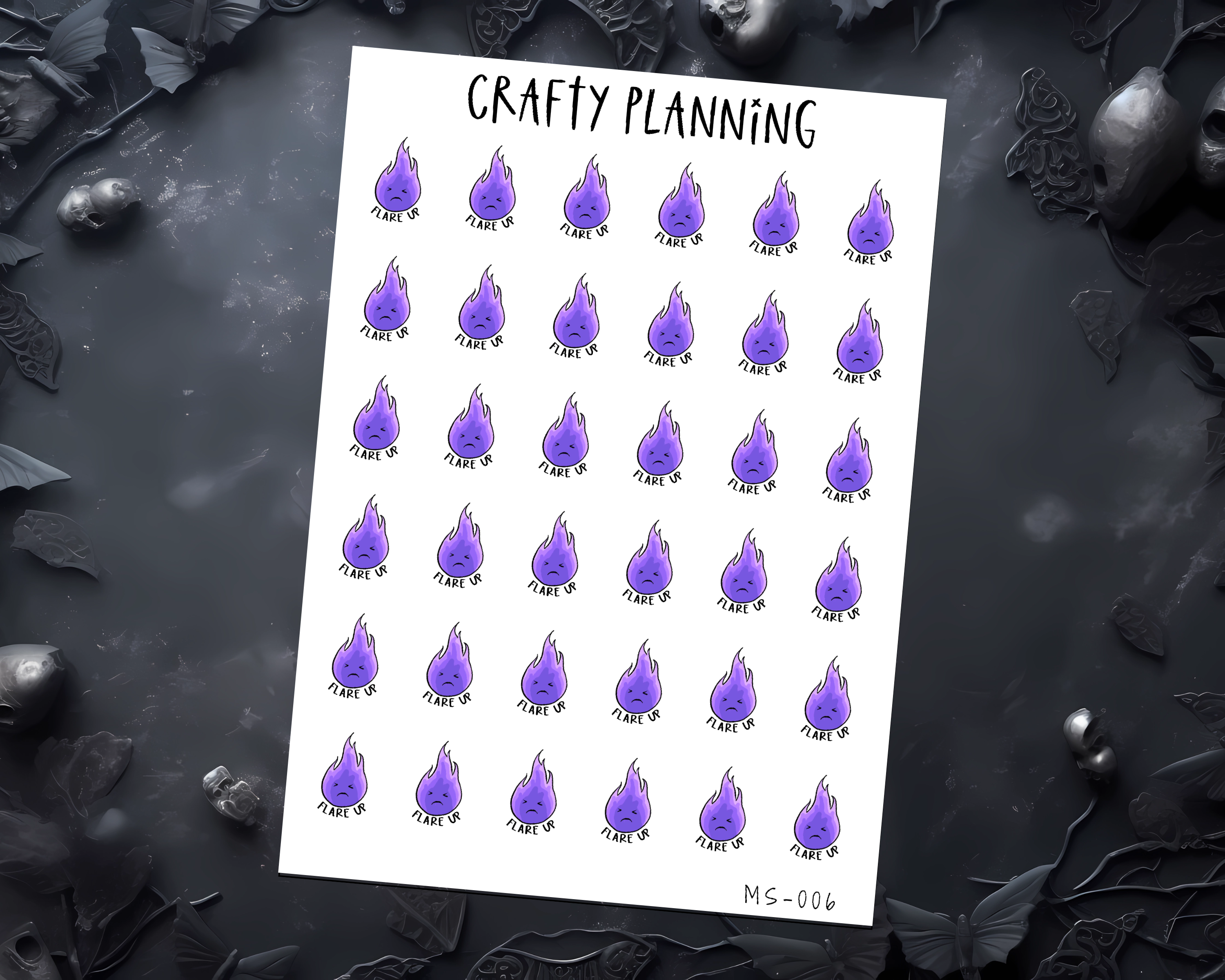 Flare Up - Mini Sticker Sheet