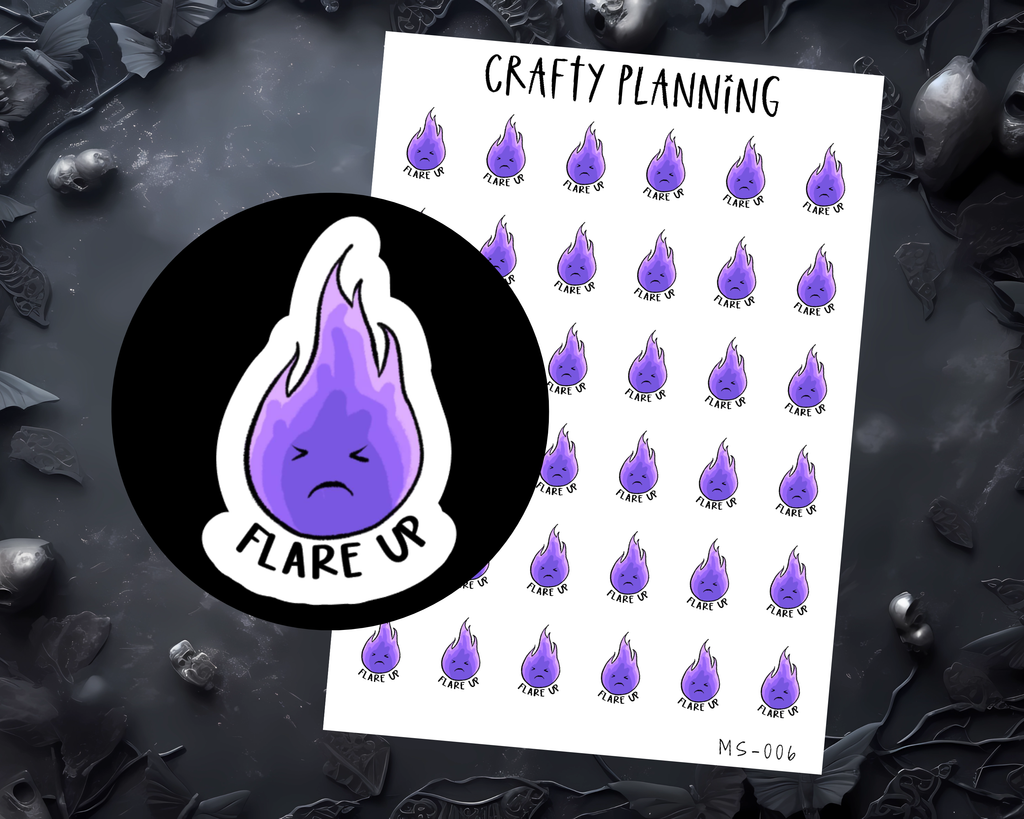 Flare Up - Mini Sticker Sheet