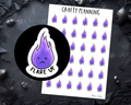 Flare Up - Mini Sticker Sheet