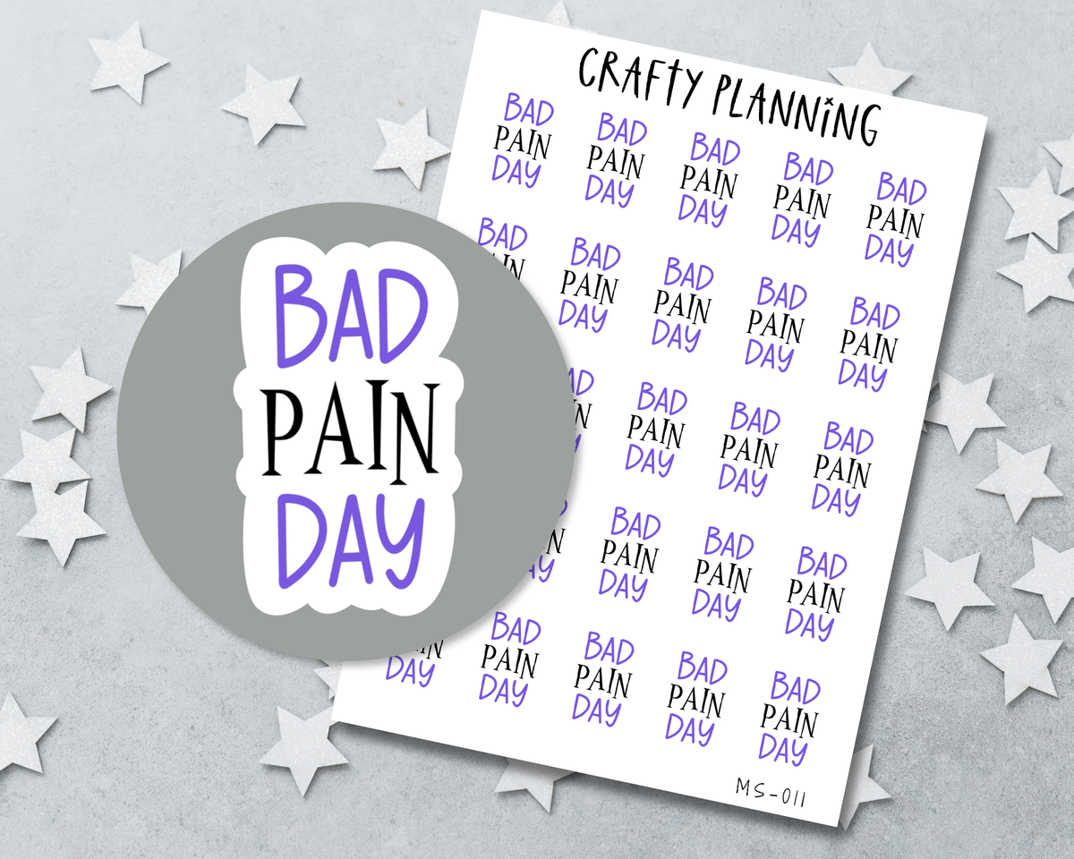 Fibromyalgia - Bad Pain Day