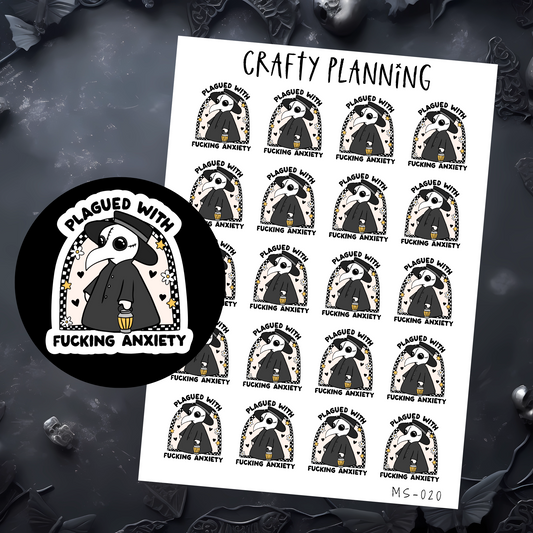 PLAGUED WITH FUCKING ANXIETY