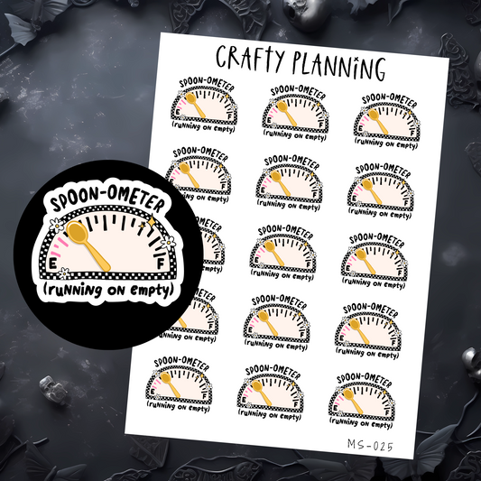 SPOON-OMETER STICKERS