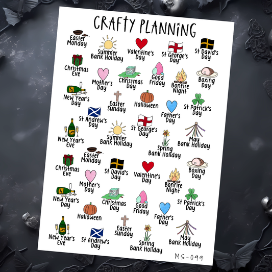 UK NATIONAL HOLIDAYS - TEENI SIZE