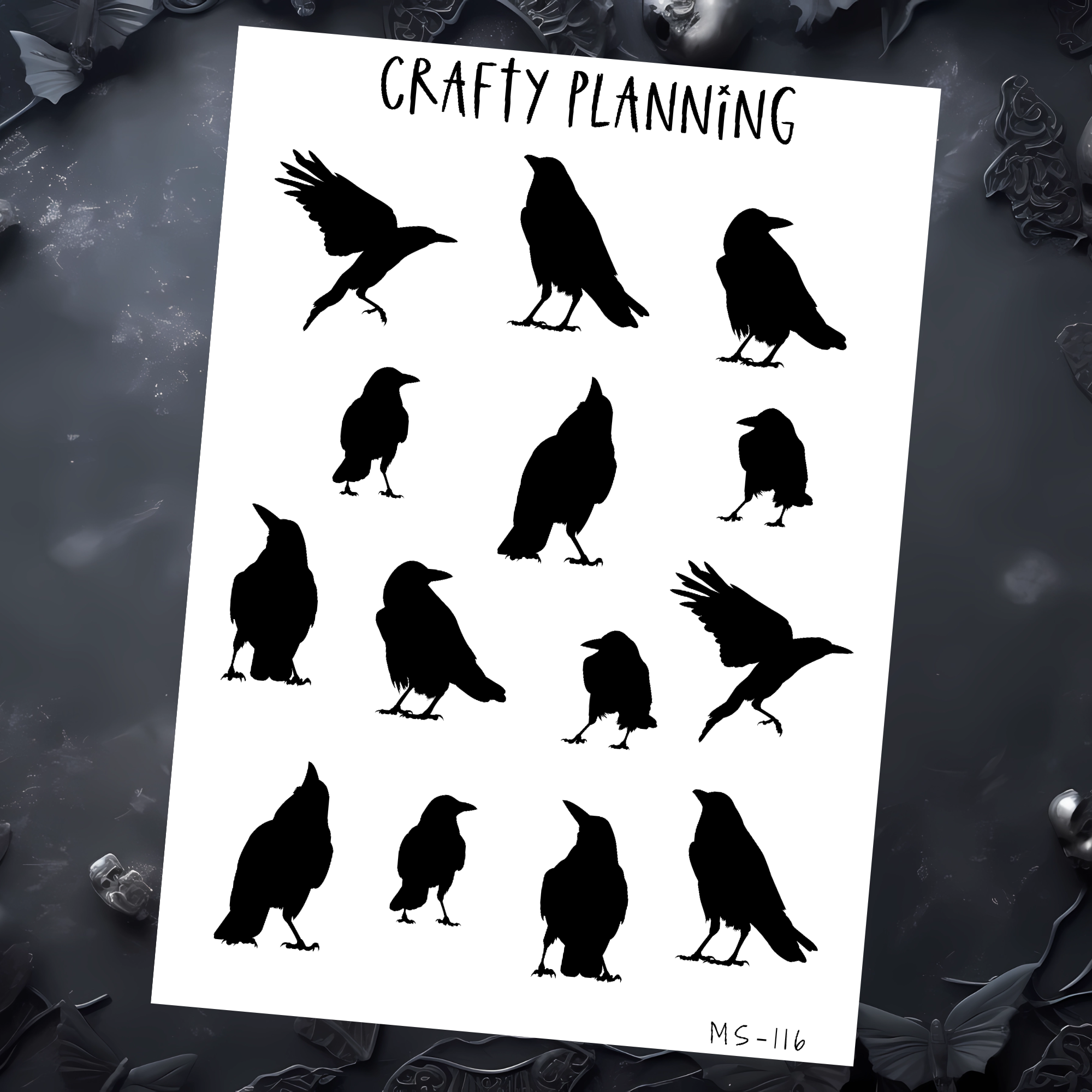 CROW SILHOUETTES