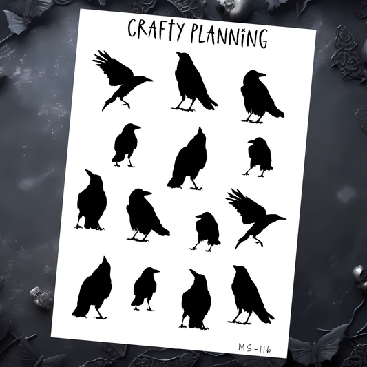 CROW SILHOUETTES