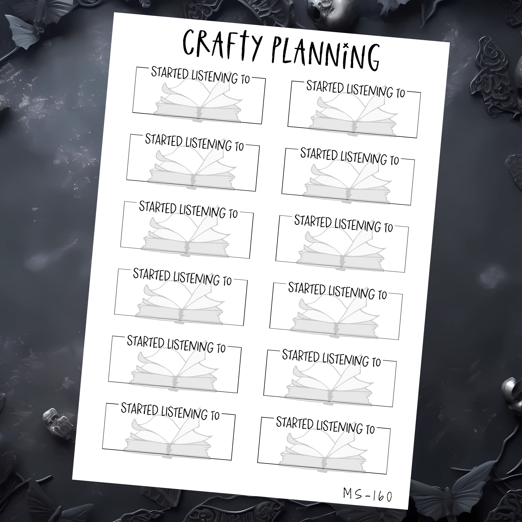 STARTED LISTENING TO (AUDIOBOOK)