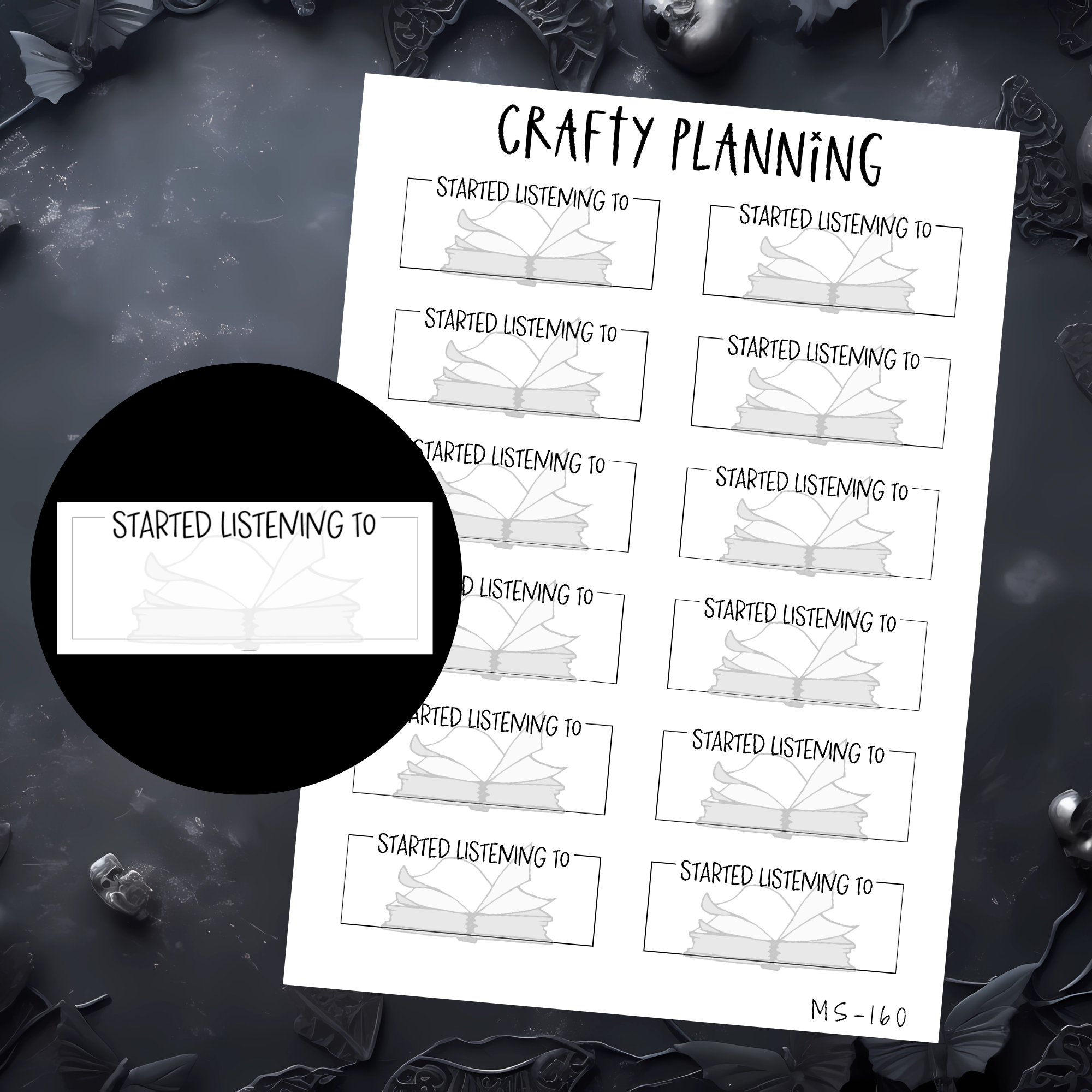 STARTED LISTENING TO (AUDIOBOOK)