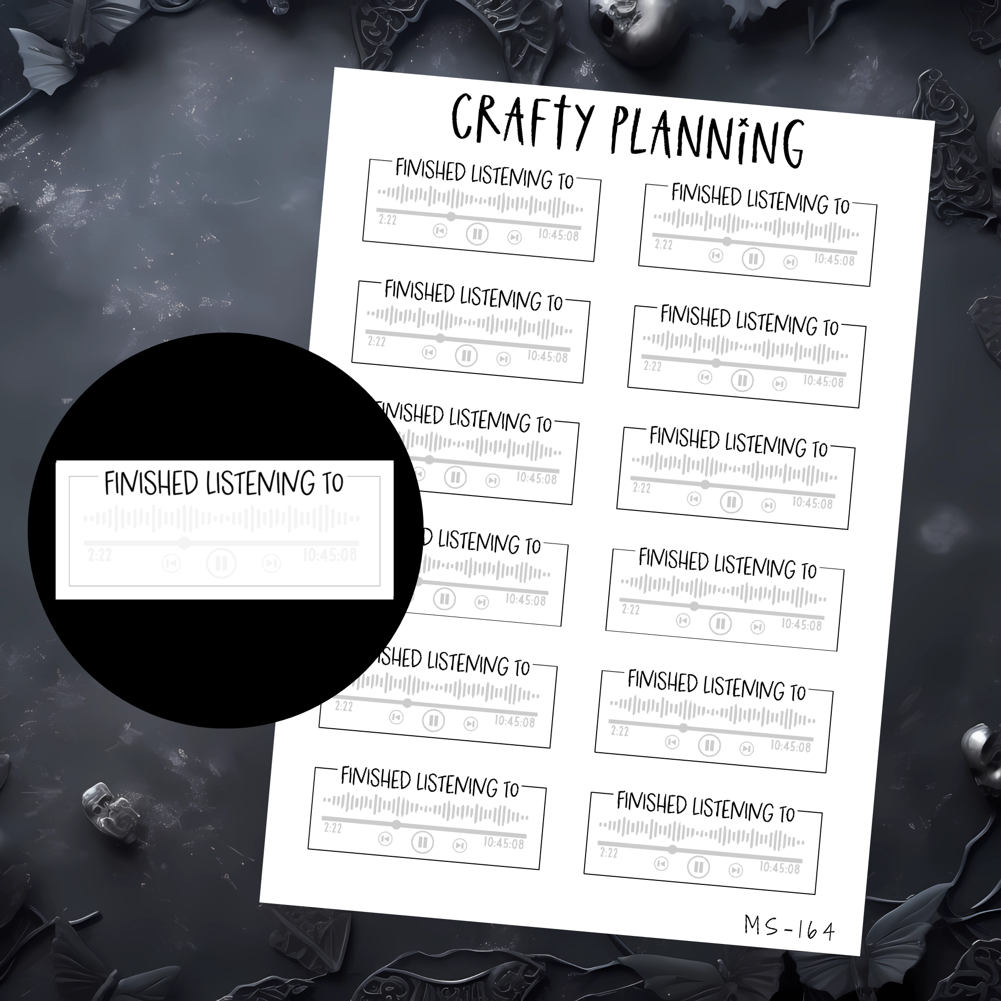 FINISHED LISTENING TO