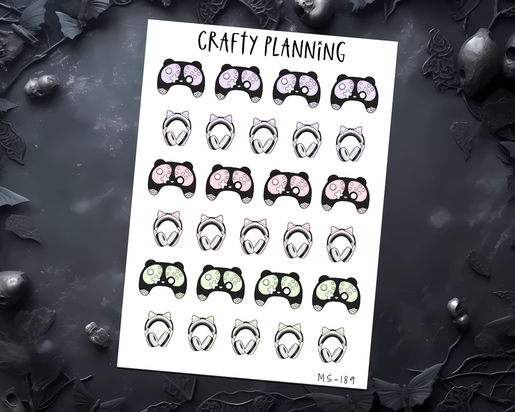 GAMING STICKERS - STANDARD & PREMIUM MATTE