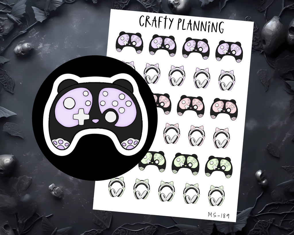 GAMING STICKERS - STANDARD & PREMIUM MATTE