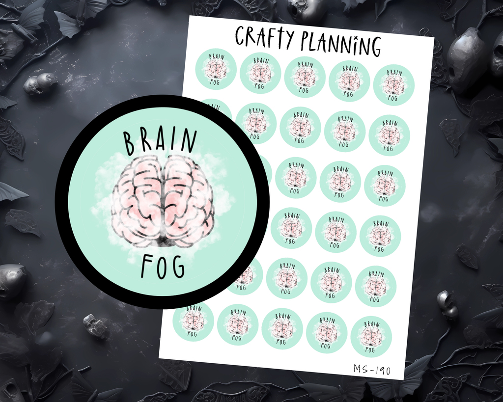 Brain Fog - Mini Sticker Sheet