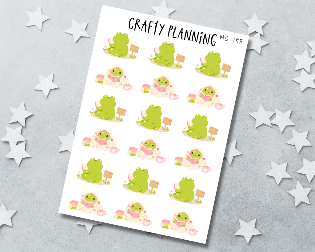 Cheeky Bookish Frogs