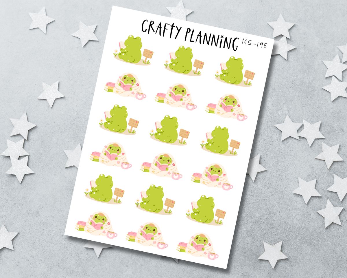 Cheeky Bookish Frogs
