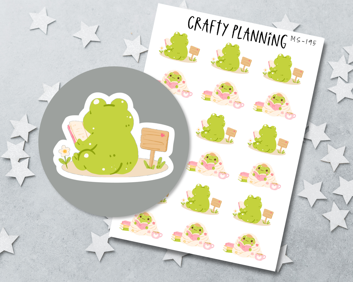 Cheeky Bookish Frogs
