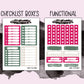 Xmas Lights - Vertical Planner - Mix & Match Kits