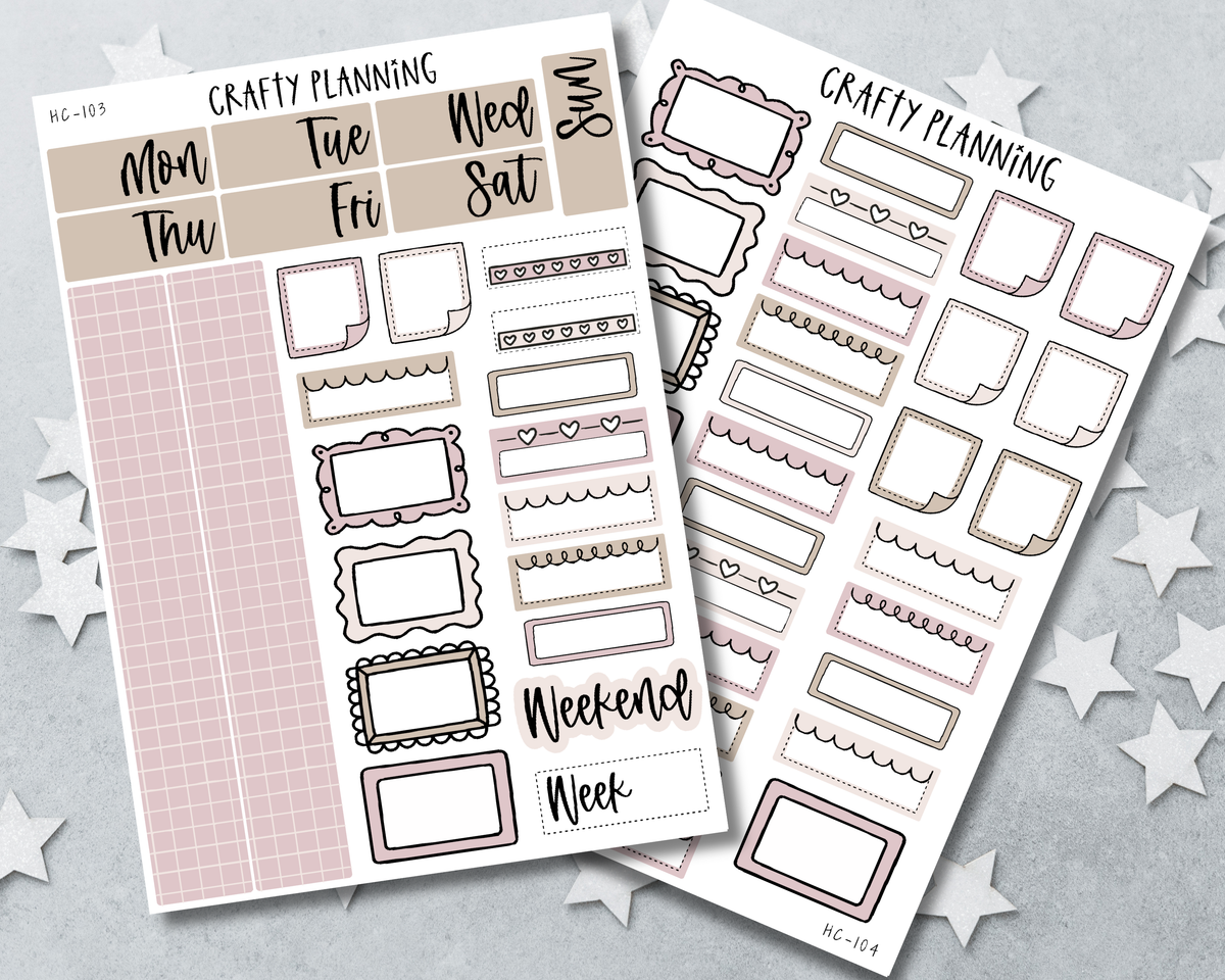Neutral Weekly - Hobonichi Cousin