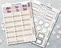 Neutral Monthly - Hobonichi Cousin