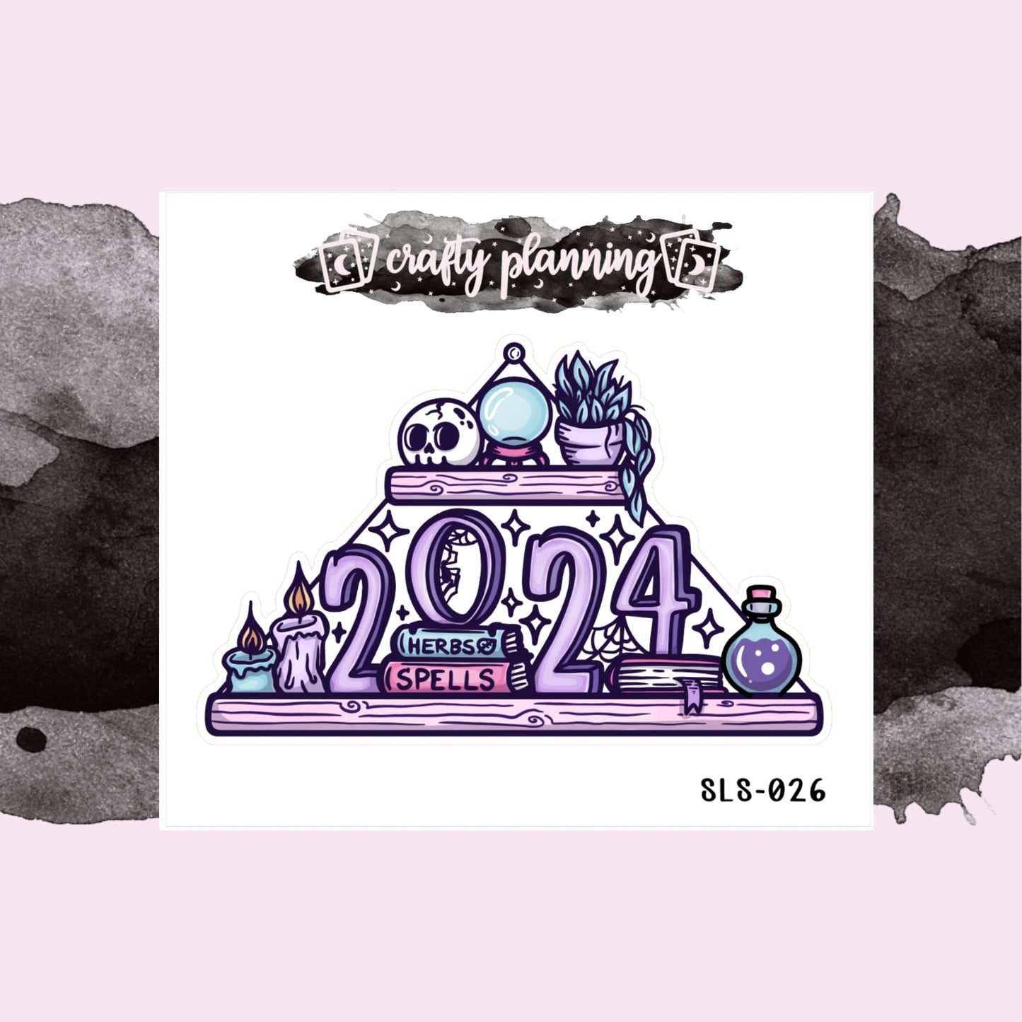 Witchy 2024 Sticker - Single Large Sticker