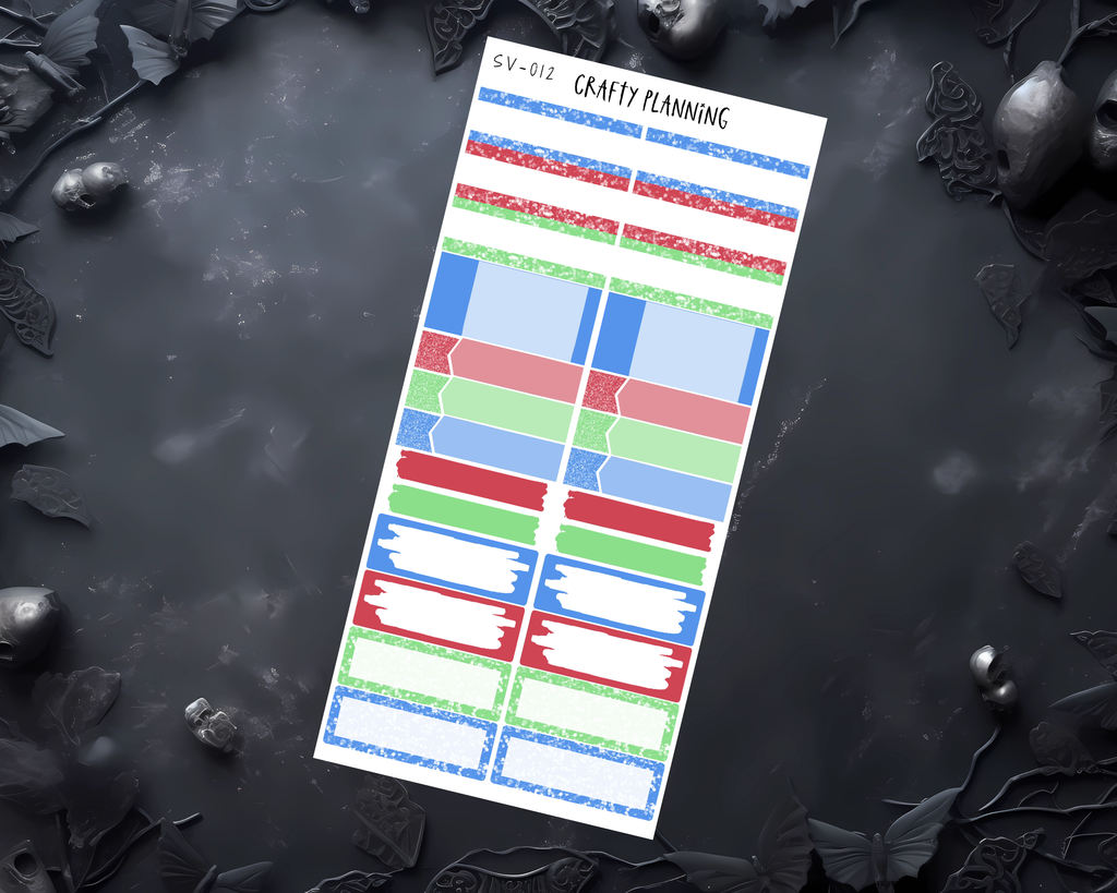 MARVELLOUS MAN - WEEKLY PLANNER KIT - STANDARD VERTICAL