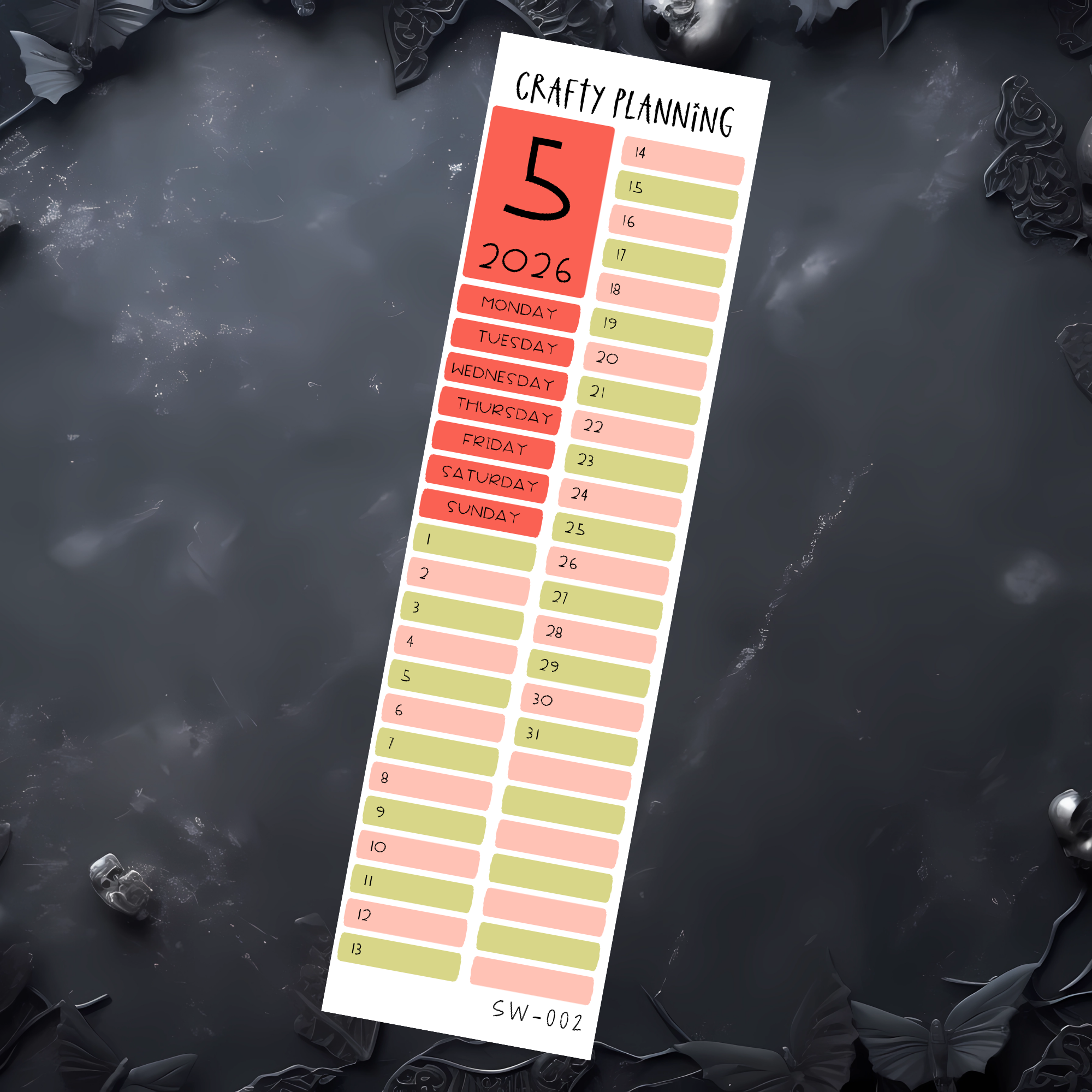 BOOKISH STRAWBERRY BEAR - STERLING INK WEEKS N2