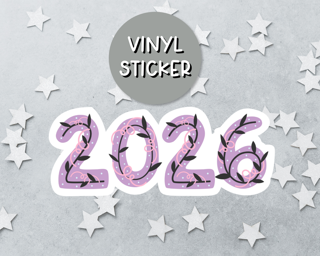 2026 Vinyl Sticker