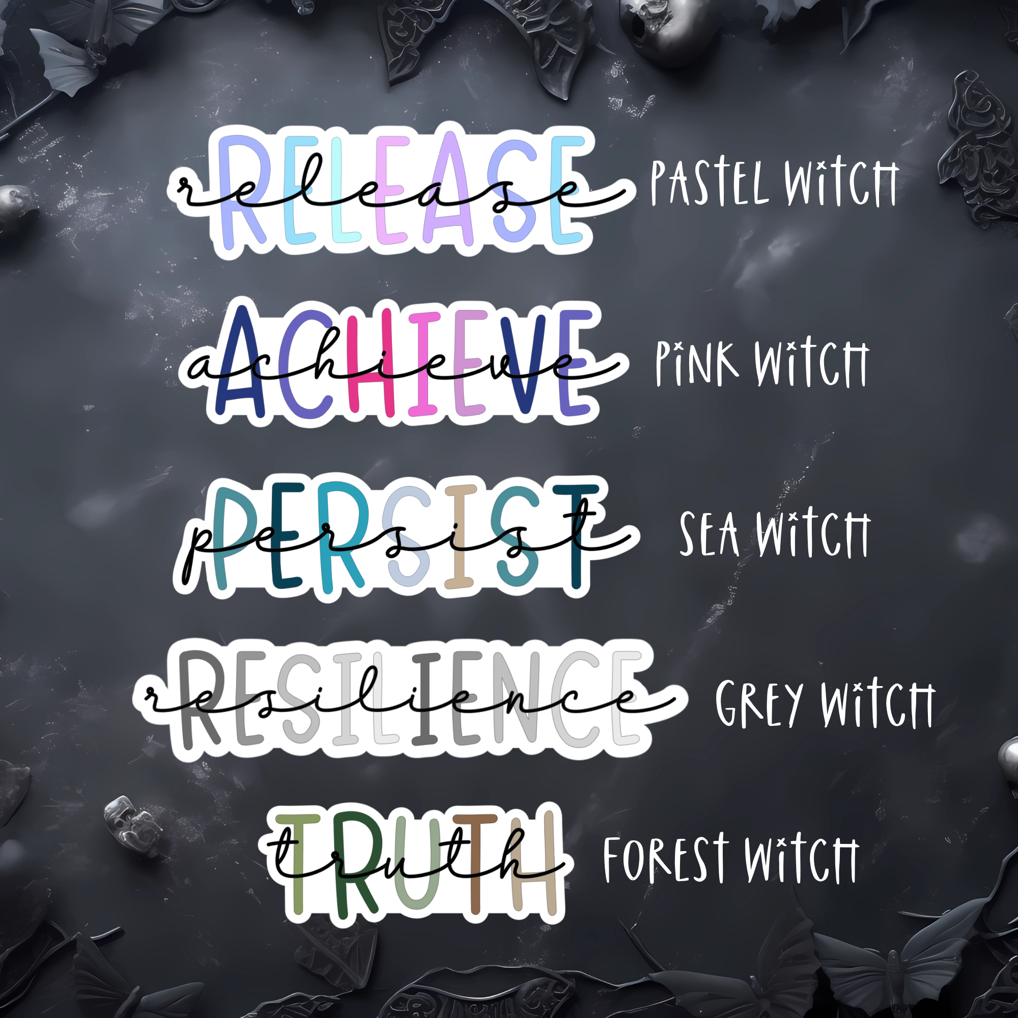 WORD OF THE YEAR 2026 VINYL STICKER