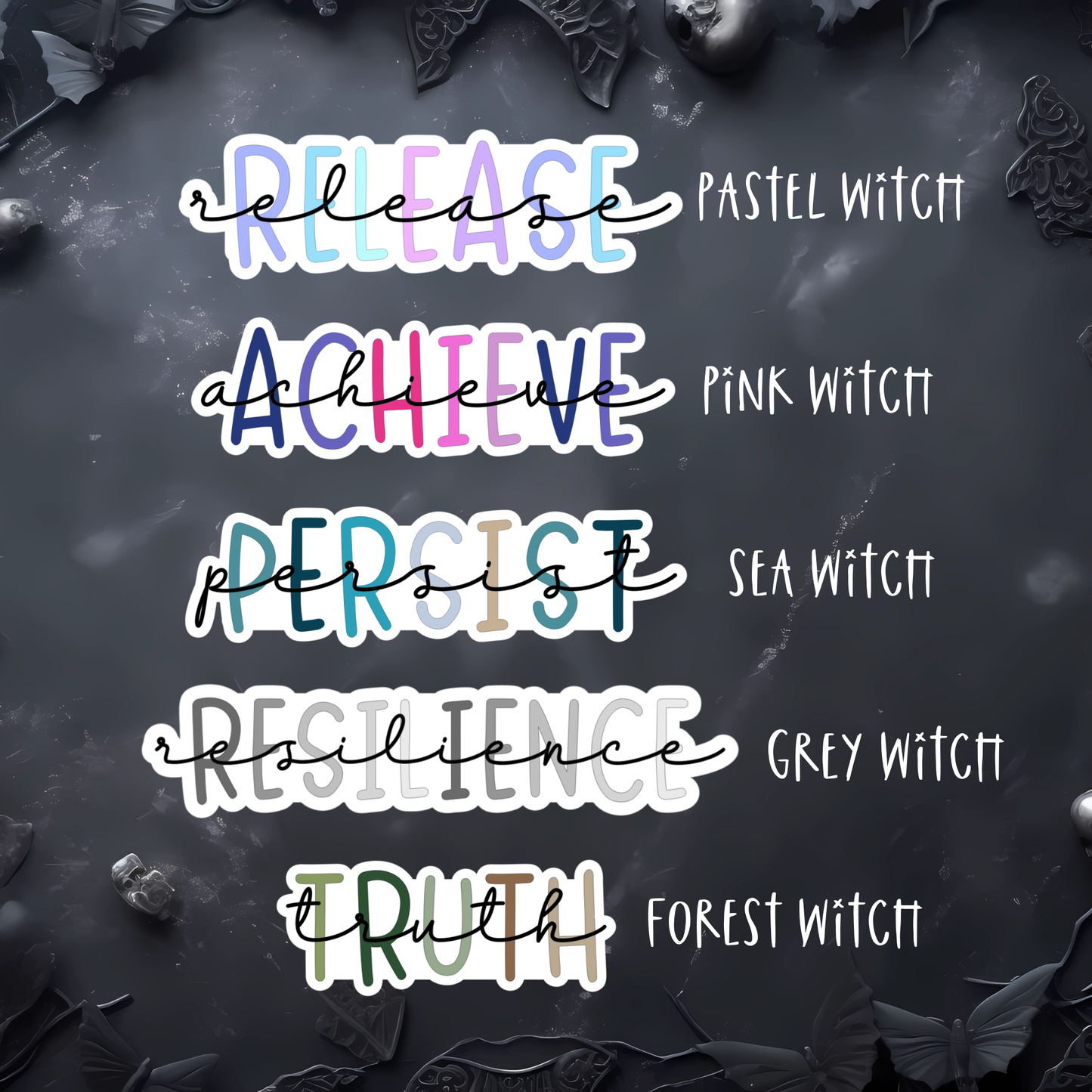 WORD OF THE YEAR 2026 VINYL STICKER