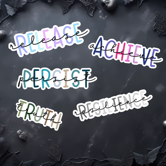 WORD OF THE YEAR 2026 VINYL STICKER